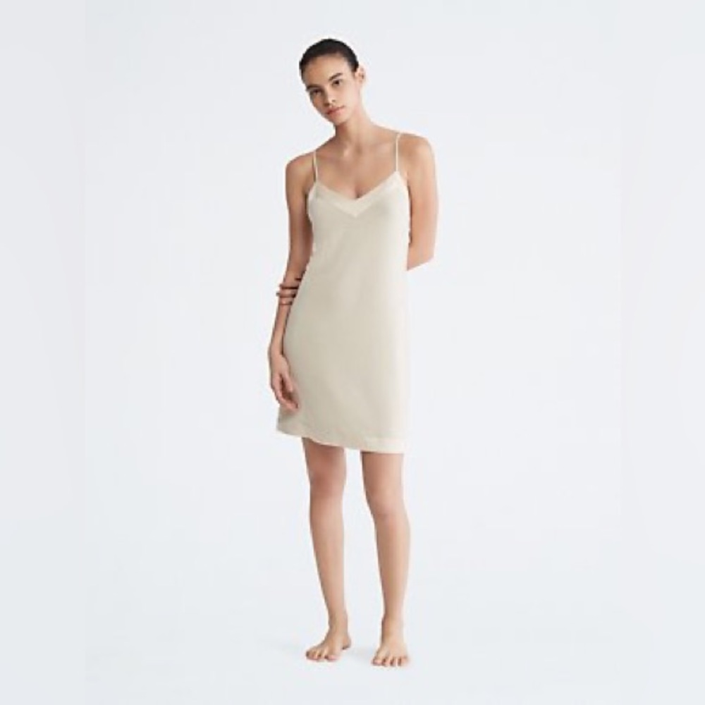 Calvin Klein Modal Satin Sleep Chemise